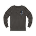 Police Skull Design Long Sleeve Tee